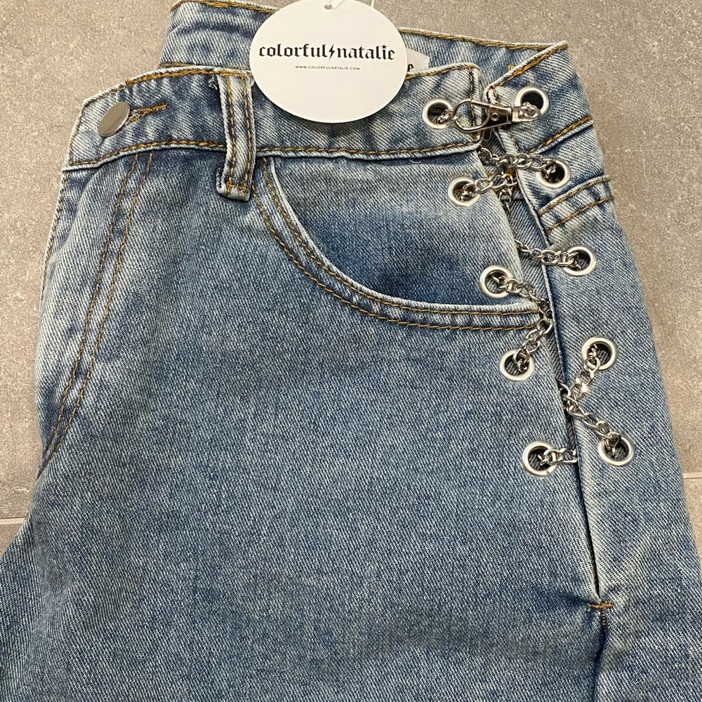 Colorful Natalie Trendy Jeans